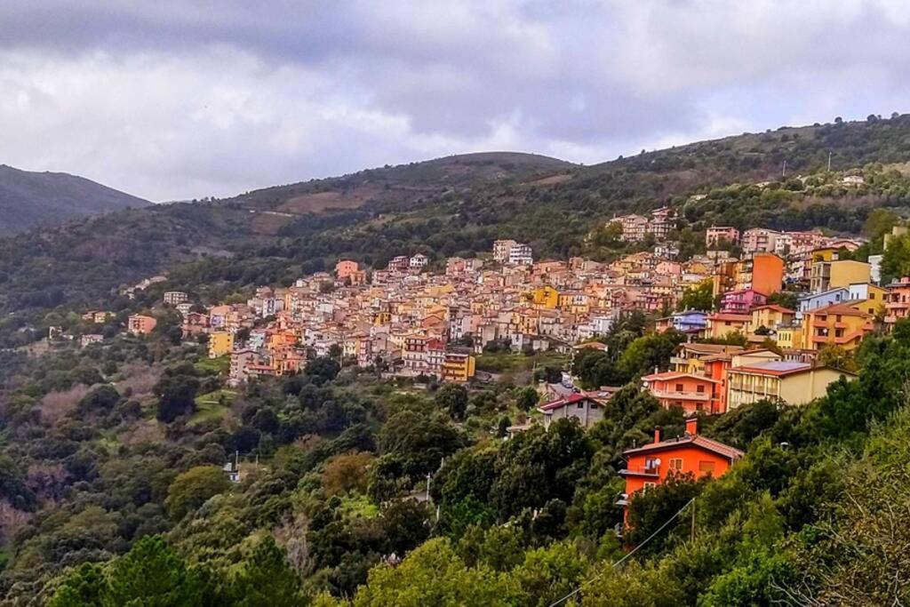 Ferula Romantica Mansarda Tra Fiumi E Montagne Sardegna Seùlo Buitenkant foto